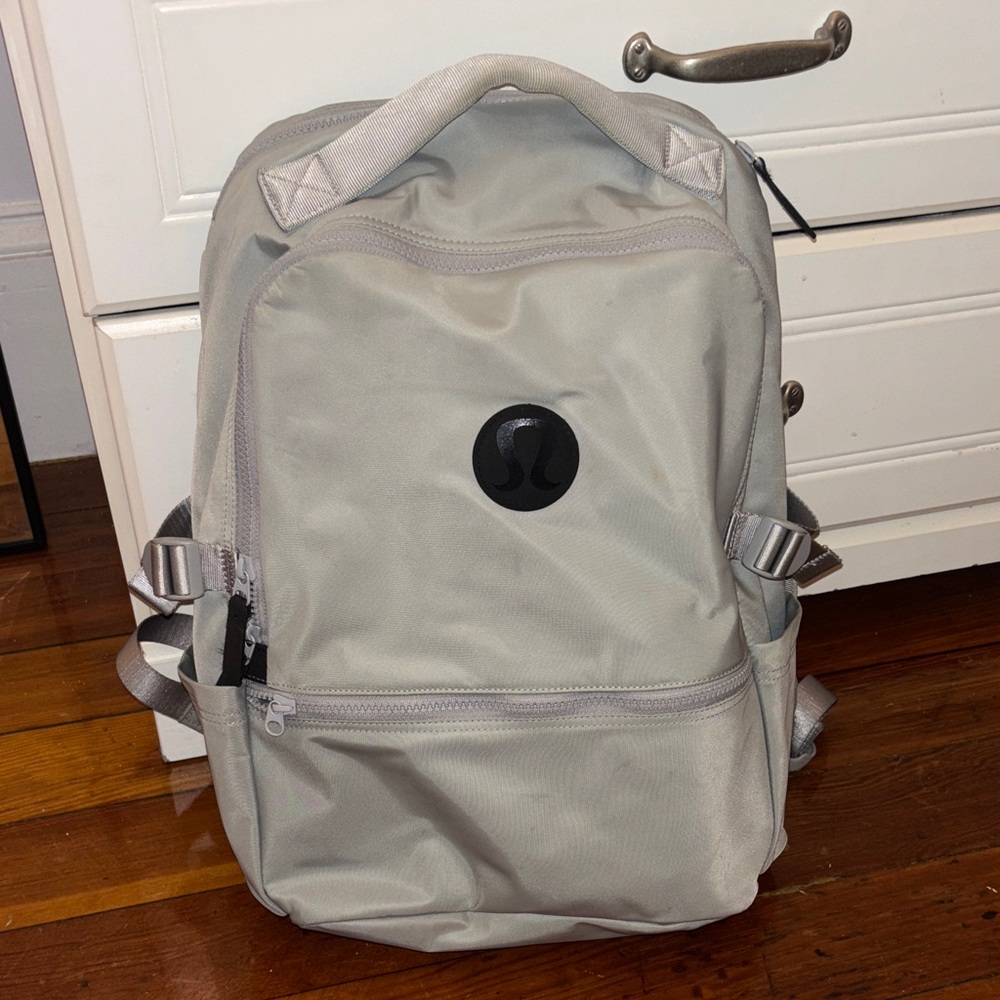 lululemon athletica Light Gray Backpack for Men